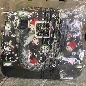 NWT Beetlejuice Pop by Loungefly All Over Print Crossbody Purse